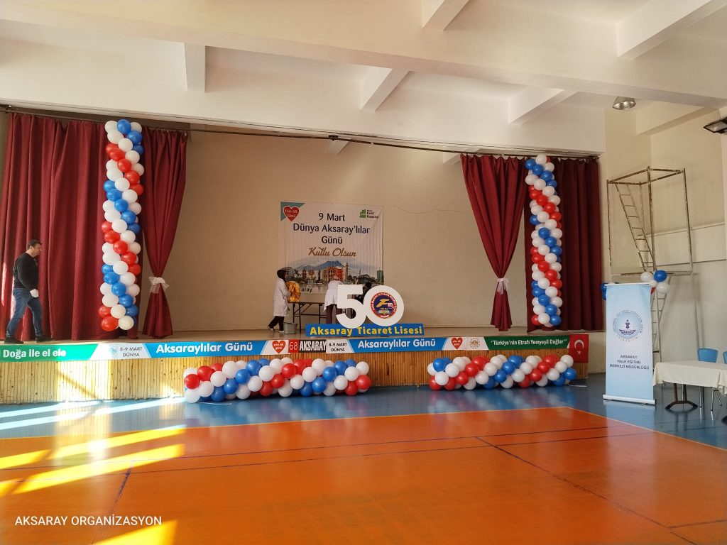 aksaray fatih ticaret mesleki ve teknik anadolu lisesi 50 yil balon susleme 2