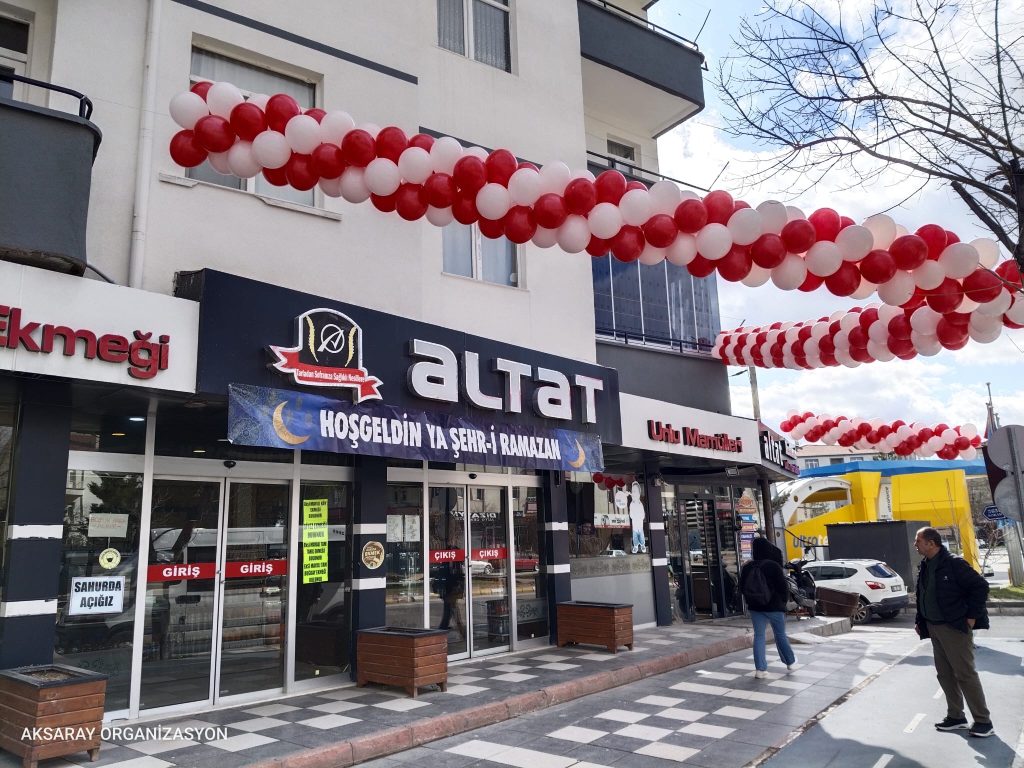 altat unlu mamulleri ramazan ayi balon susleme