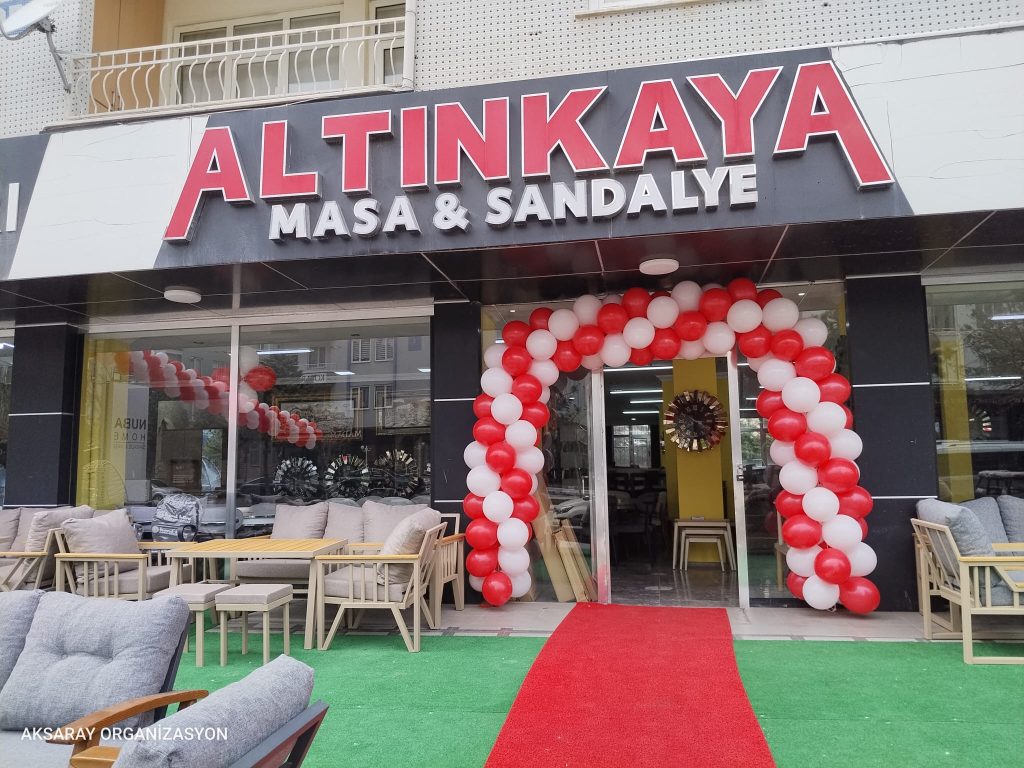 altinkaya masa sandalye kampanya balonu