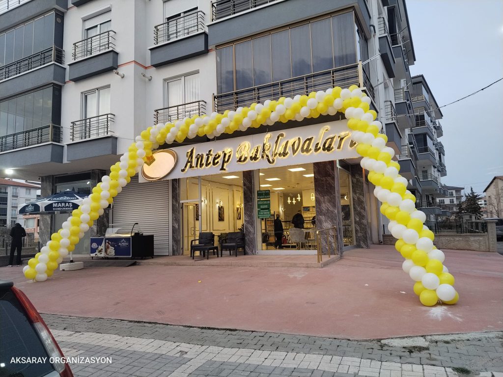 antep baklavalari balon susleme