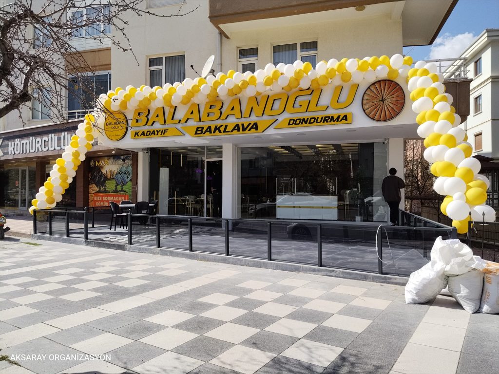 balabanoglu baklava balon susleme