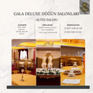 gala deluxe dugun salonlari