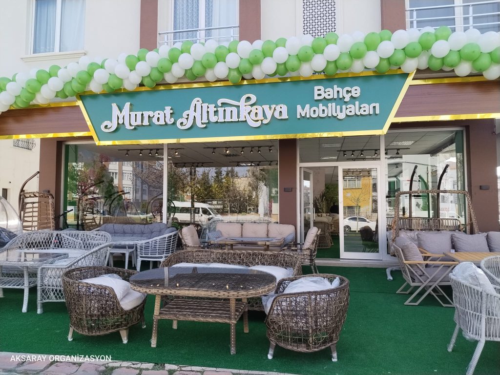 murat altinkaya bahce mobilyalari balon susleme