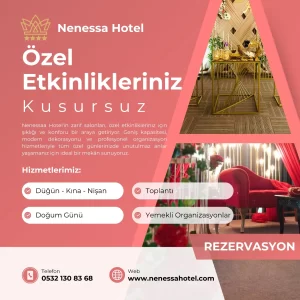 nenessa hotel dugun salonu